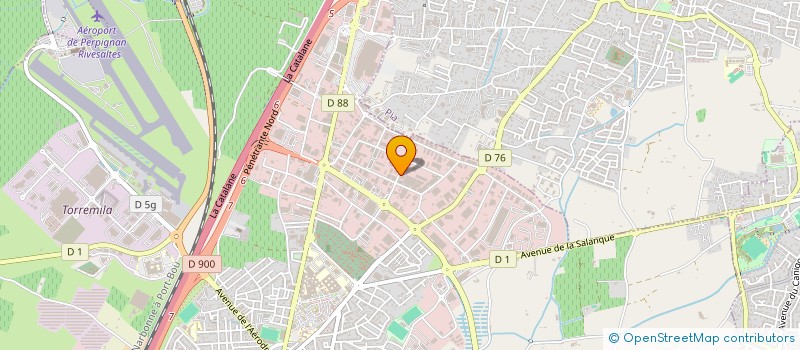 localisation de l'entreprise ETABLISSEMENTS PATRICOLO SARL  PERPIGNAN