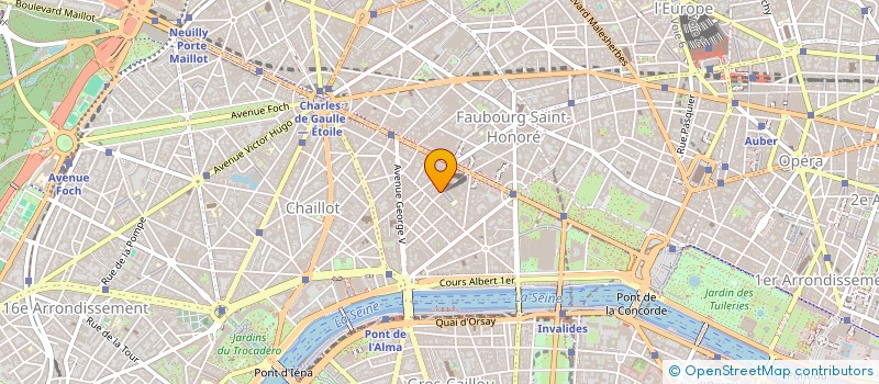 localisation de l'entreprise ETABLISSEMENTS PAULE-FRANCE à PARIS