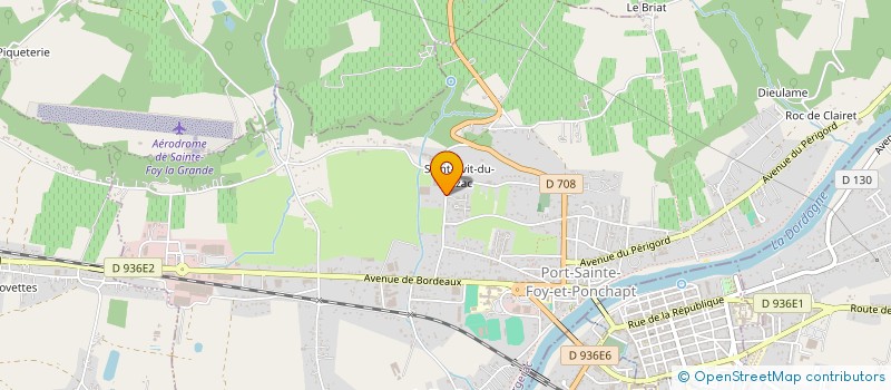 localisation de l'entreprise ETABLISSEMENTS PENISSON  PORT-SAINTE-FOY-ET-PONCHAPT