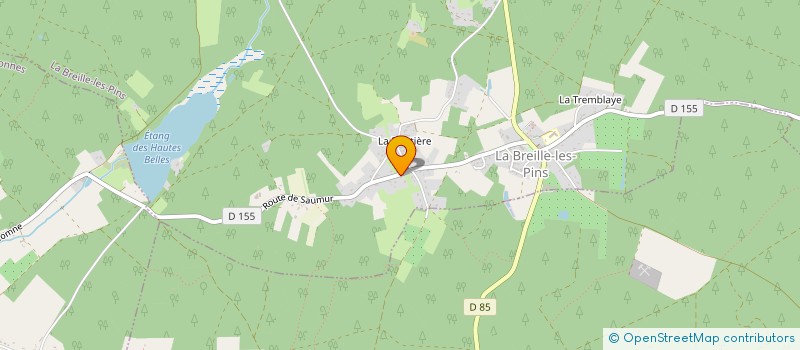 localisation de l'entreprise ETABLISSEMENTS PETIBON à VERNANTES