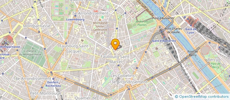localisation de l'entreprise ETABLISSEMENTS PHIBOR à PARIS