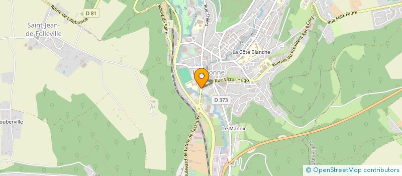 localisation de l'entreprise ETABLISSEMENTS PICHEREAU PERE ET FILS à LILLEBONNE