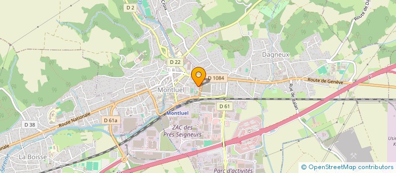 localisation de l'entreprise ETABLISSEMENTS PIERRE ENFRU à MONTLUEL
