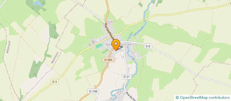 localisation de l'entreprise ETABLISSEMENTS PIERRE JOLIVEAU à LA NEUVILLE-LES-WASIGNY