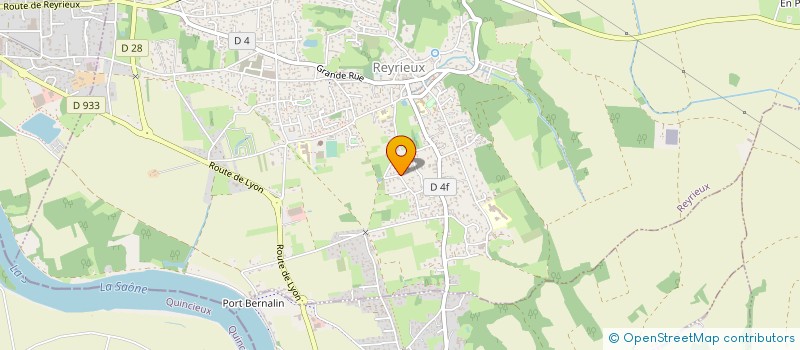 localisation de l'entreprise ETABLISSEMENTS PIERRE NOE à REYRIEUX