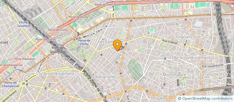 localisation de l'entreprise ETABLISSEMENTS PIERRE NOEL  PARIS