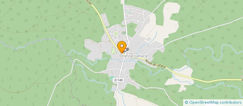 localisation de l'entreprise ETABLISSEMENTS PIERRE PEDELUCQ à ONESSE-LAHARIE