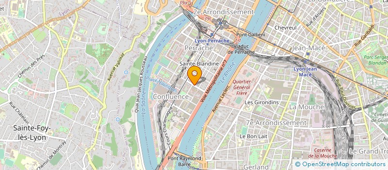 localisation de l'entreprise ETABLISSEMENTS PIOLLAT FILS à LYON