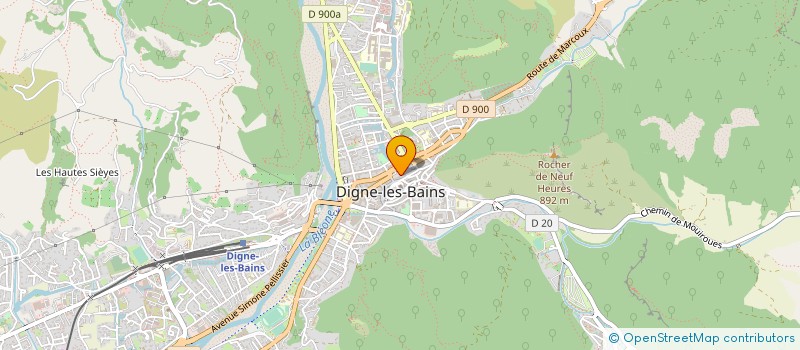 localisation de l'entreprise ETABLISSEMENTS PLOGE ET FILS à DIGNE-LES-BAINS