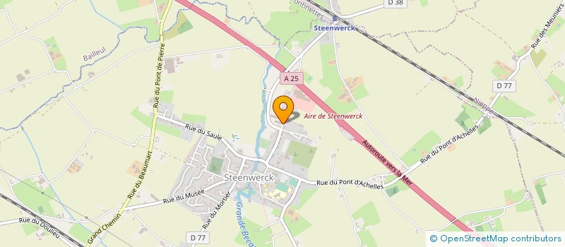 localisation de l'entreprise ETABLISSEMENTS PLOUVIER à STEENWERCK