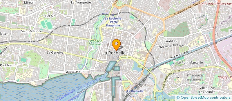 localisation de l'entreprise ETABLISSEMENTS POINSIGNON à LA ROCHELLE