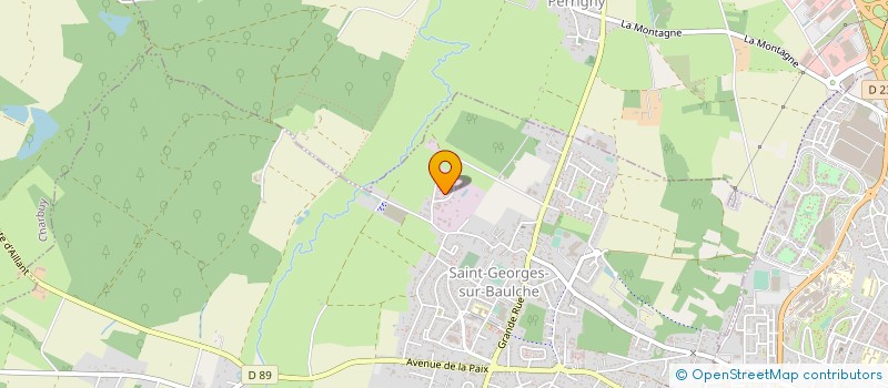 localisation de l'entreprise ETABLISSEMENTS POULOT à SAINT-GEORGES-SUR-BAULCHE