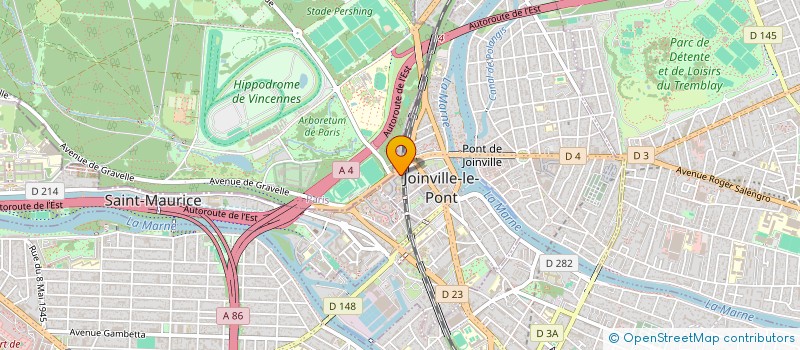 localisation de l'entreprise ETABLISSEMENTS PROPACK à JOINVILLE-LE-PONT