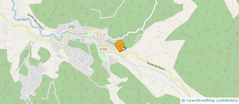 localisation de l'entreprise ETABLISSEMENTS PROVELECT  JOUQUES