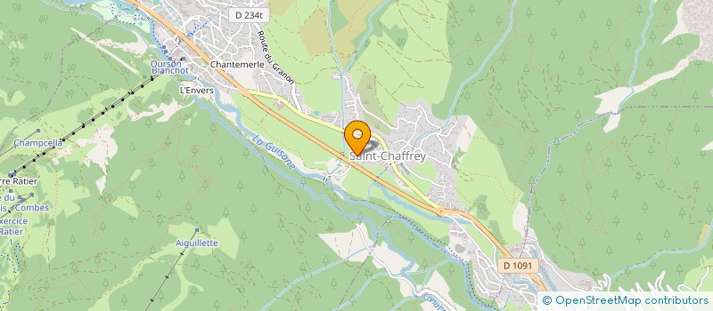 localisation de l'entreprise ETABLISSEMENTS PUY ET DOVETTA à SAINT-CHAFFREY
