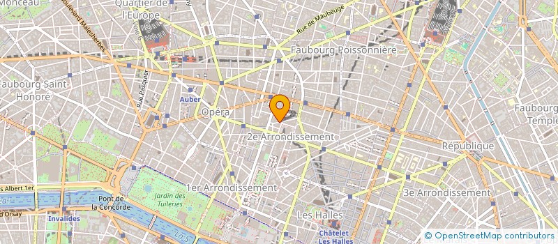 localisation de l'entreprise ETABLISSEMENTS R CHAZAL à PARIS