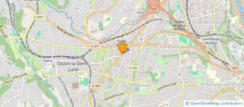 localisation de l'entreprise ETABLISSEMENTS R. PENNET SA  TASSIN-LA-DEMI-LUNE