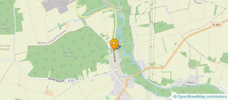 localisation de l'entreprise ETABLISSEMENTS RACCOLET à MORET-LOING-ET-ORVANNE