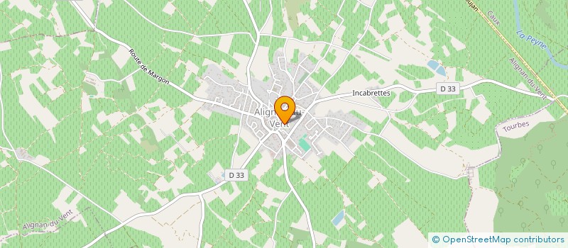 localisation de l'entreprise ETABLISSEMENTS RAGONNAUD à MONTBLANC