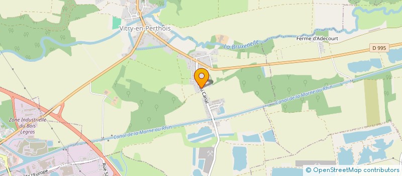 localisation de l'entreprise ETABLISSEMENTS RAIMONDI  VITRY-EN-PERTHOIS