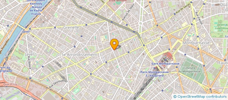 localisation de l'entreprise ETABLISSEMENTS RAMET ET BERTAUX  PARIS