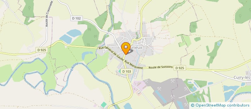 localisation de l'entreprise ETABLISSEMENTS RATERRON à BEAURIEUX