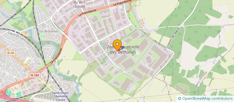 localisation de l'entreprise ETABLISSEMENTS REBER à SAINT-OUEN-L'AUMONE