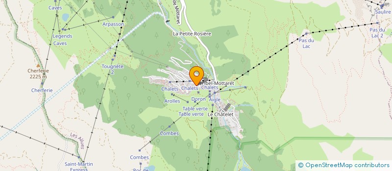 localisation de l'entreprise ETABLISSEMENTS RECOCHE SPORTS à LES ALLUES