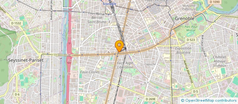 localisation de l'entreprise ETABLISSEMENTS REMEVITANEUF à GRENOBLE