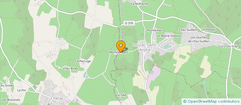 localisation de l'entreprise ETABLISSEMENTS REMY TOURNY ET CIE à LOUZAC-SAINT-ANDRE