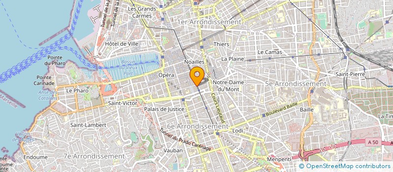 localisation de l'entreprise ETABLISSEMENTS RENAUD ET COMPAGNIE à MARSEILLE