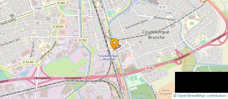 localisation de l'entreprise ETABLISSEMENTS RENAUDEAU à COUDEKERQUE-BRANCHE
