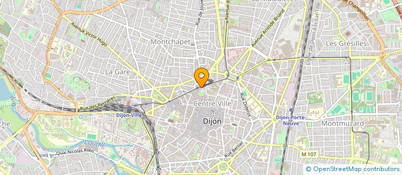 localisation de l'entreprise ETABLISSEMENTS RENE PETIT ET COMPAGNIE à DIJON