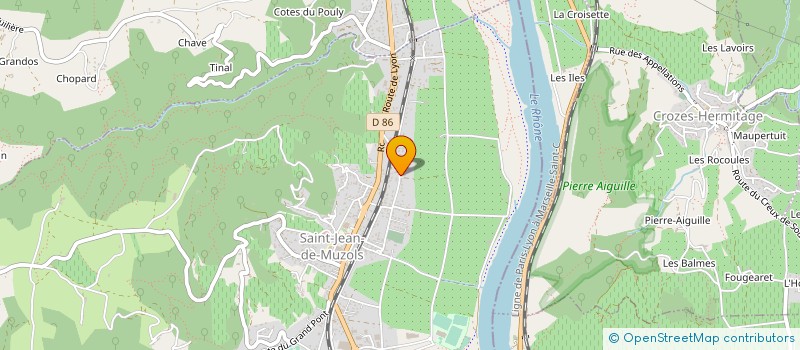localisation de l'entreprise ETABLISSEMENTS REYNAUD PERE ET FILS à SAINT-JEAN-DE-MUZOLS