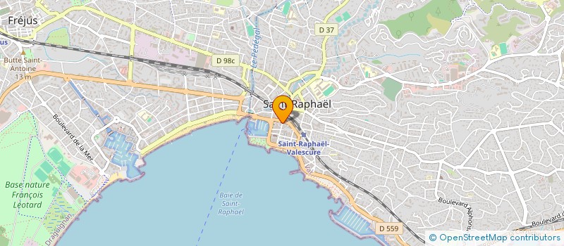 localisation de l'entreprise ETABLISSEMENTS REYNIER à SAINT-RAPHAEL