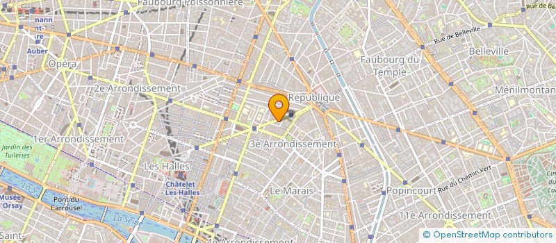 localisation de l'entreprise ETABLISSEMENTS RIBAIL à PARIS