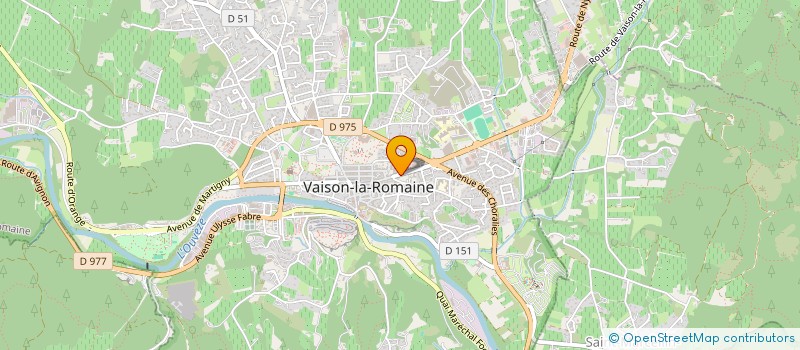 localisation de l'entreprise ETABLISSEMENTS RICHIER à VAISON-LA-ROMAINE