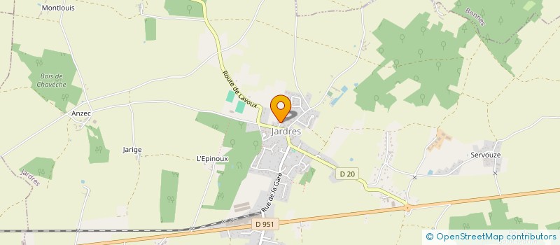 localisation de l'entreprise ETABLISSEMENTS RION  JARDRES