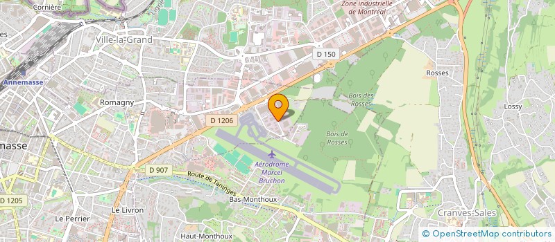 localisation de l'entreprise ETABLISSEMENTS RION à ANNEMASSE