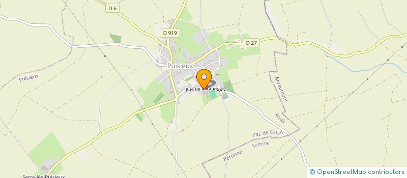 localisation de l'entreprise ETABLISSEMENTS RIVAUX à PUISIEUX