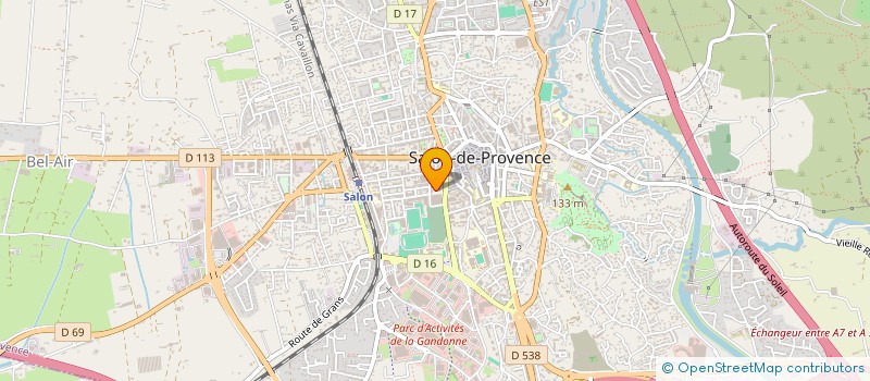 localisation de l'entreprise ETABLISSEMENTS ROCA PERE ET FILS à SALON-DE-PROVENCE