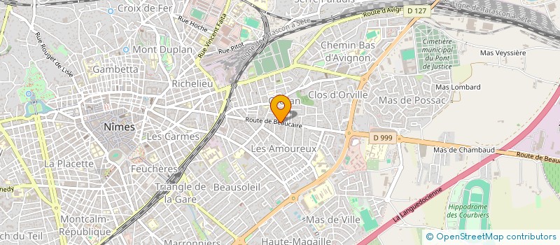 localisation de l'entreprise ETABLISSEMENTS ROCHE PERE ET FILS à NIMES