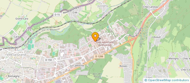 localisation de l'entreprise ETABLISSEMENTS RODE-STUCKY à VILLE-LA-GRAND