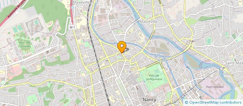 localisation de l'entreprise ETABLISSEMENTS ROESCH à NANCY