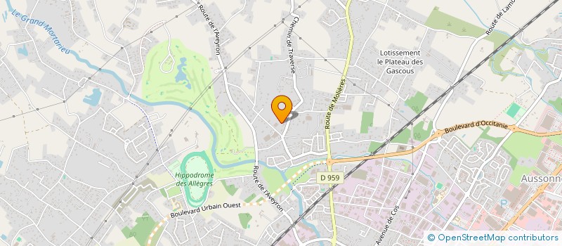 localisation de l'entreprise ETABLISSEMENTS ROMANZIN  MONTAUBAN