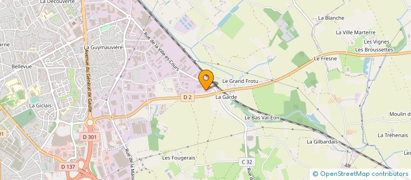 localisation de l'entreprise ETABLISSEMENTS ROTY ET FILS à SAINT-MALO