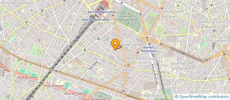 localisation de l'entreprise ETABLISSEMENTS ROY  PARIS