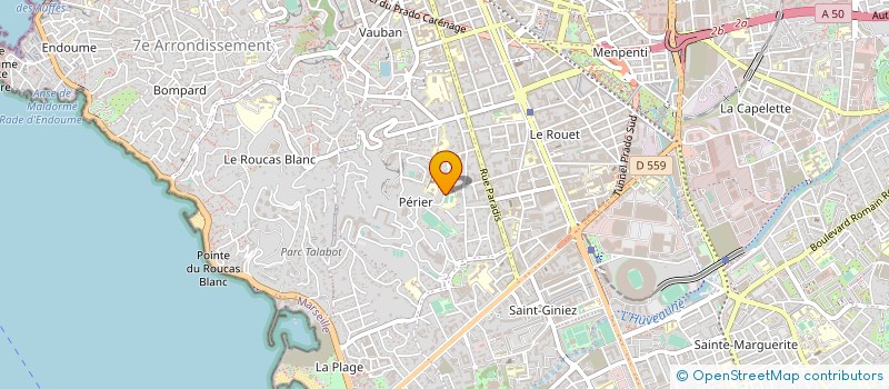 localisation de l'entreprise ETABLISSEMENTS S.GAYMARD à MARSEILLE