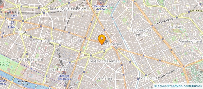 localisation de l'entreprise ETABLISSEMENTS SAINTBARTH  PARIS