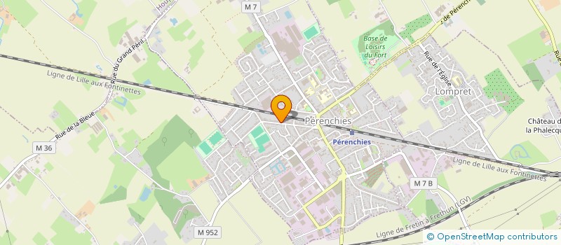 localisation de l'entreprise ETABLISSEMENTS SAMOY DANIEL  PERENCHIES